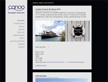 Tablet Screenshot of canoo-club.de